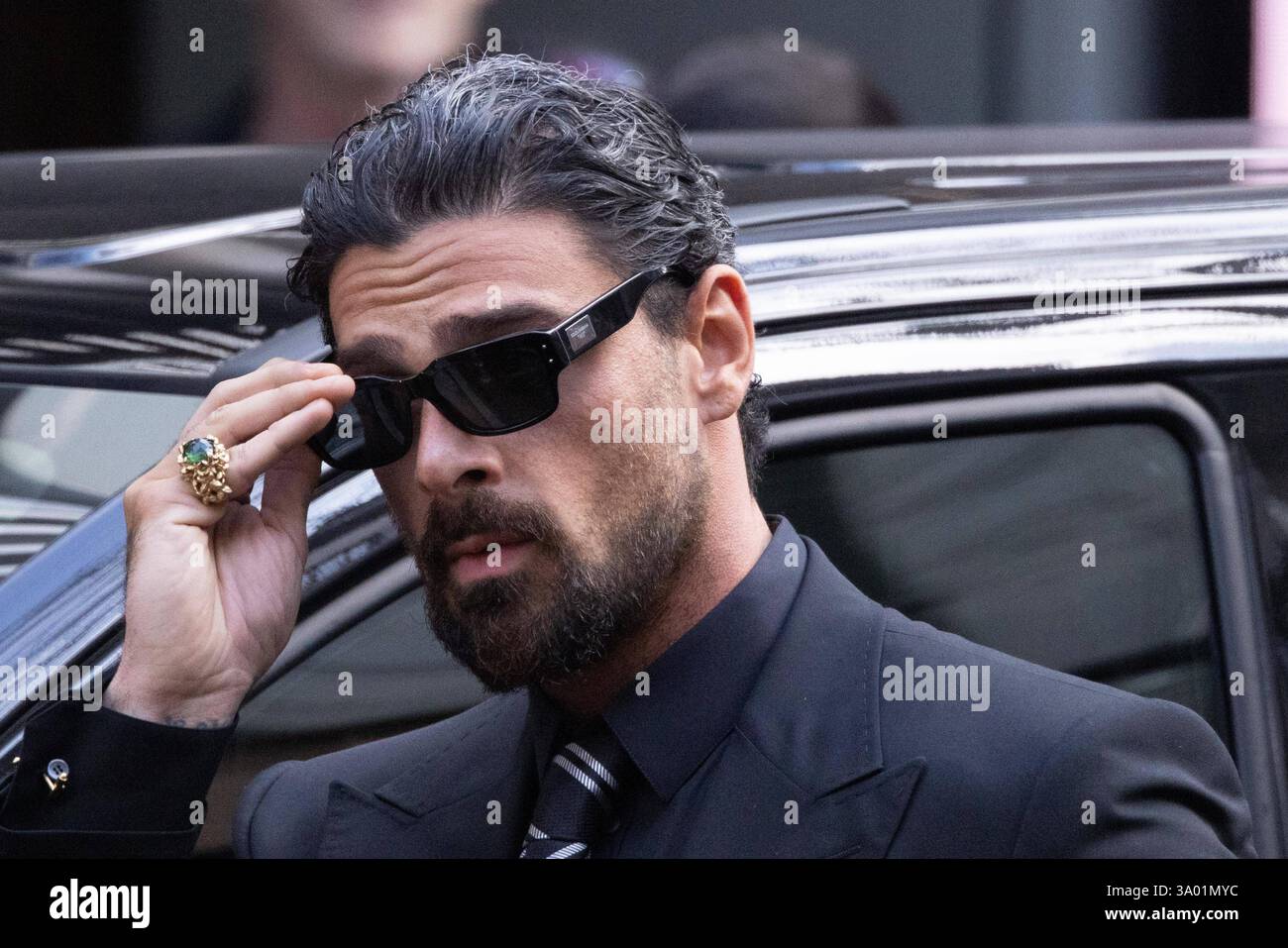 News Dolce Gabbana Arrivals Milan Fashion Week Womenswear News Dolce Gabbana Arrivals Milan Fashion Week Womenswear Fallwinter 20252026 Michele Morrone Is Seen Arriving At The Dolce Amp Gabbana Fashion Show During The Milan Fashion Week Womenswear Fallwinter 20252026 On March The 1st 2025 In Milan Italy Photo Cinzia Camela Milan Metropol Italy Copyright Lpn 1760604 3A01MYC 