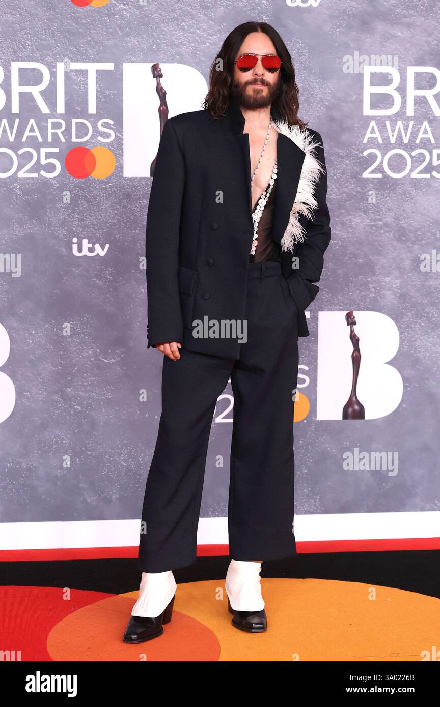 Jared Leto bei der Verleihung der 81. Golden Globe Awards im Beverly Hilton  Hotel. Beverly Hills, 07.01.2024 Stock Photo - Alamy, image size:864x1390