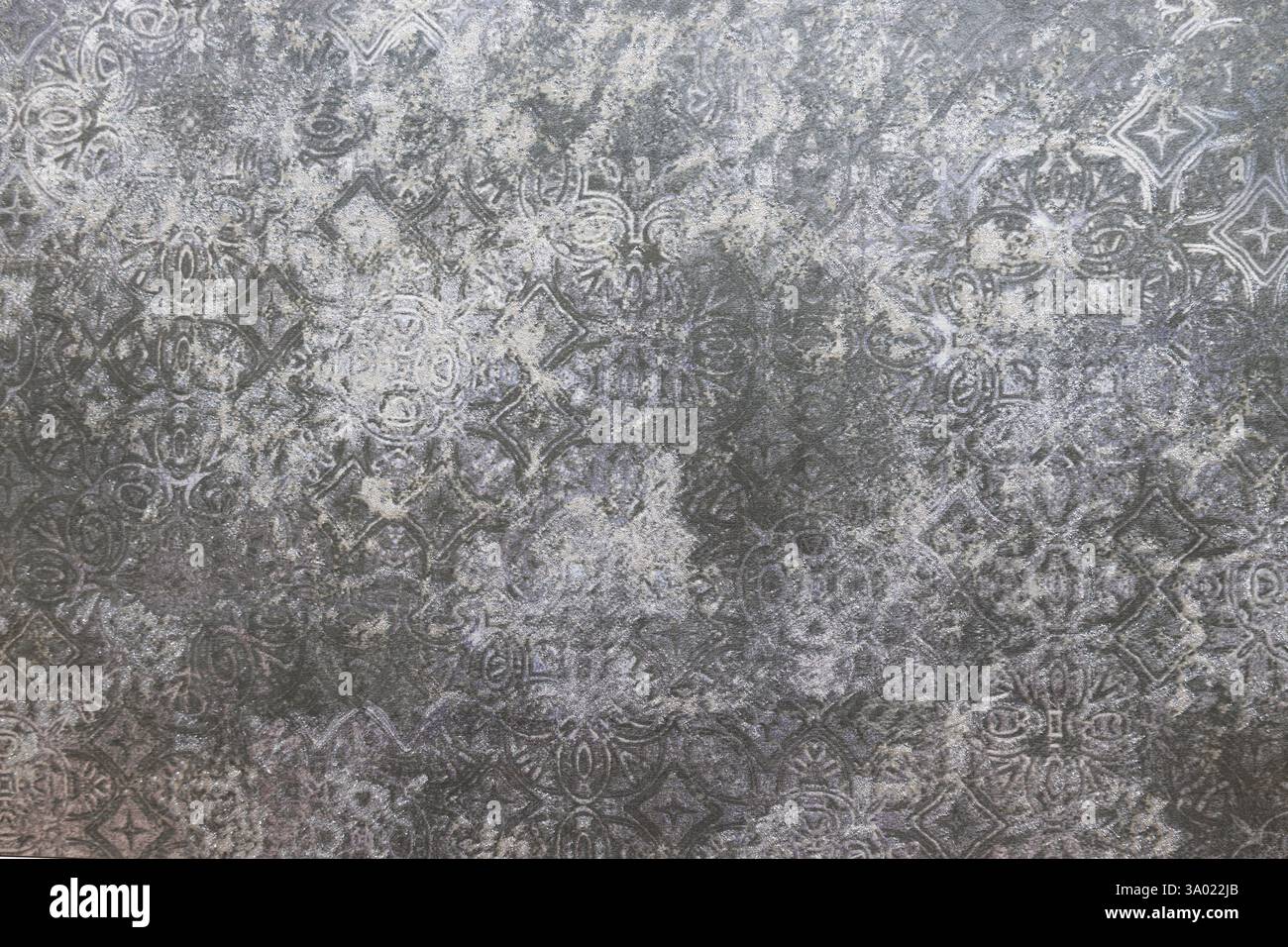 Decorative Ceramic Tile Texture Perfect for Creating Rustic and Artistic Designs Stock Photo