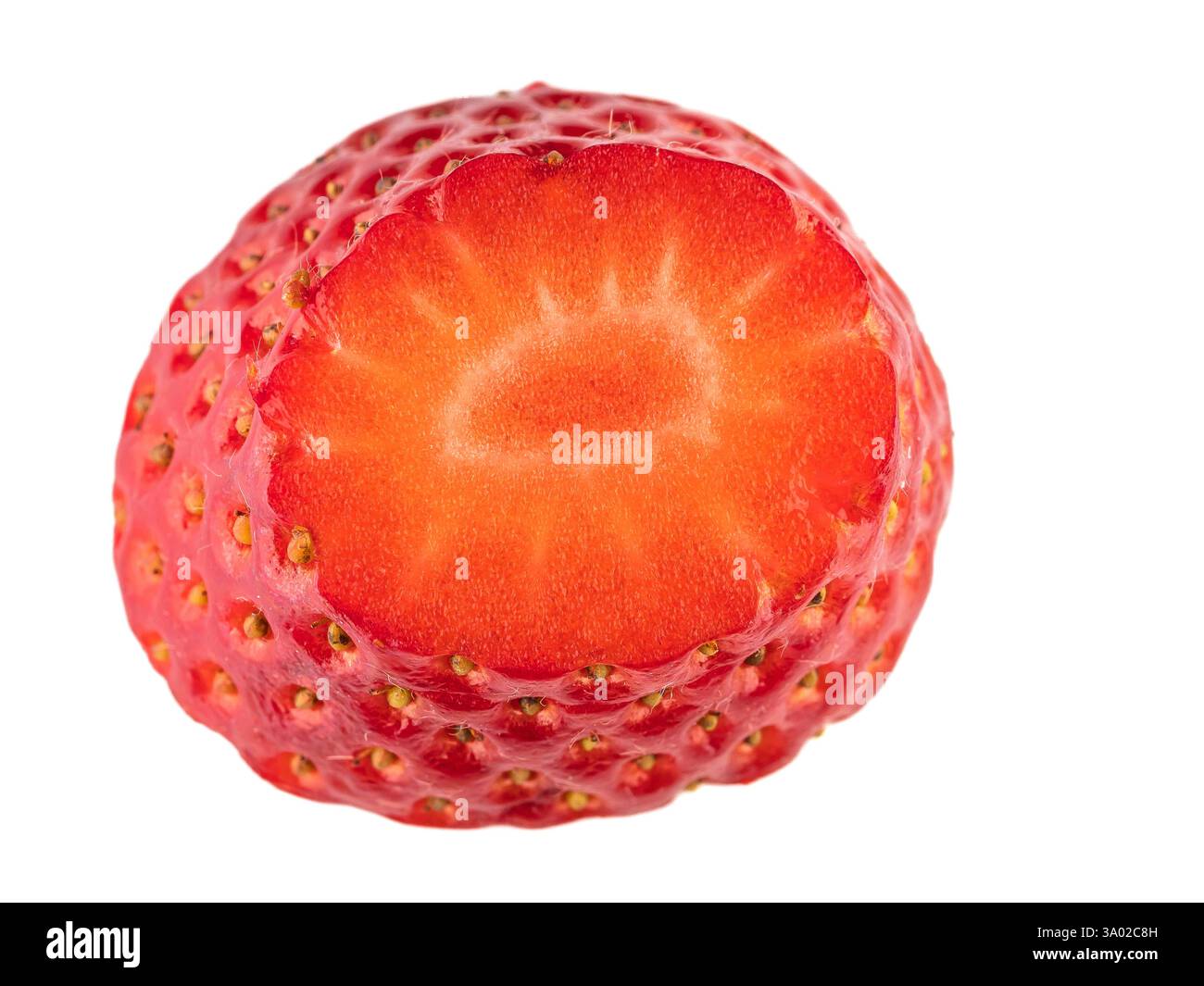 Strawberry texture Cut Out Stock Images & Pictures - Alamy