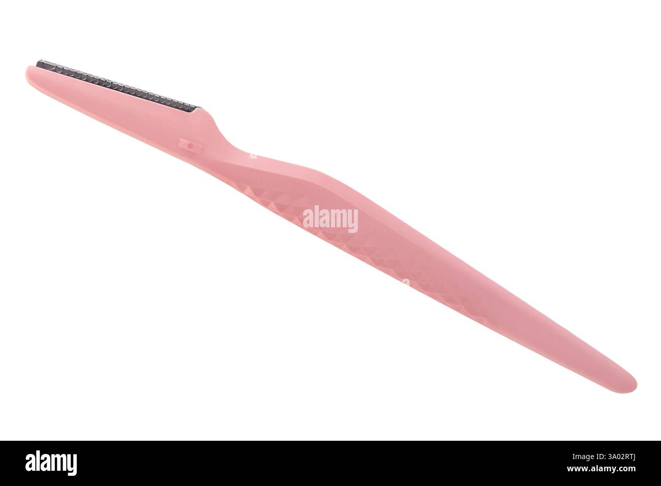 Eyebrows former razor cosmetic tool isolated on white background Stock Photo