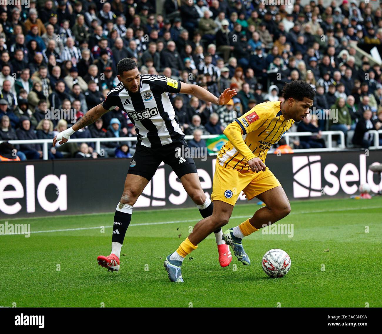 St James Park, Newcastle, UK. 2nd Mar, 2025. FA Cup Fifth Round ...