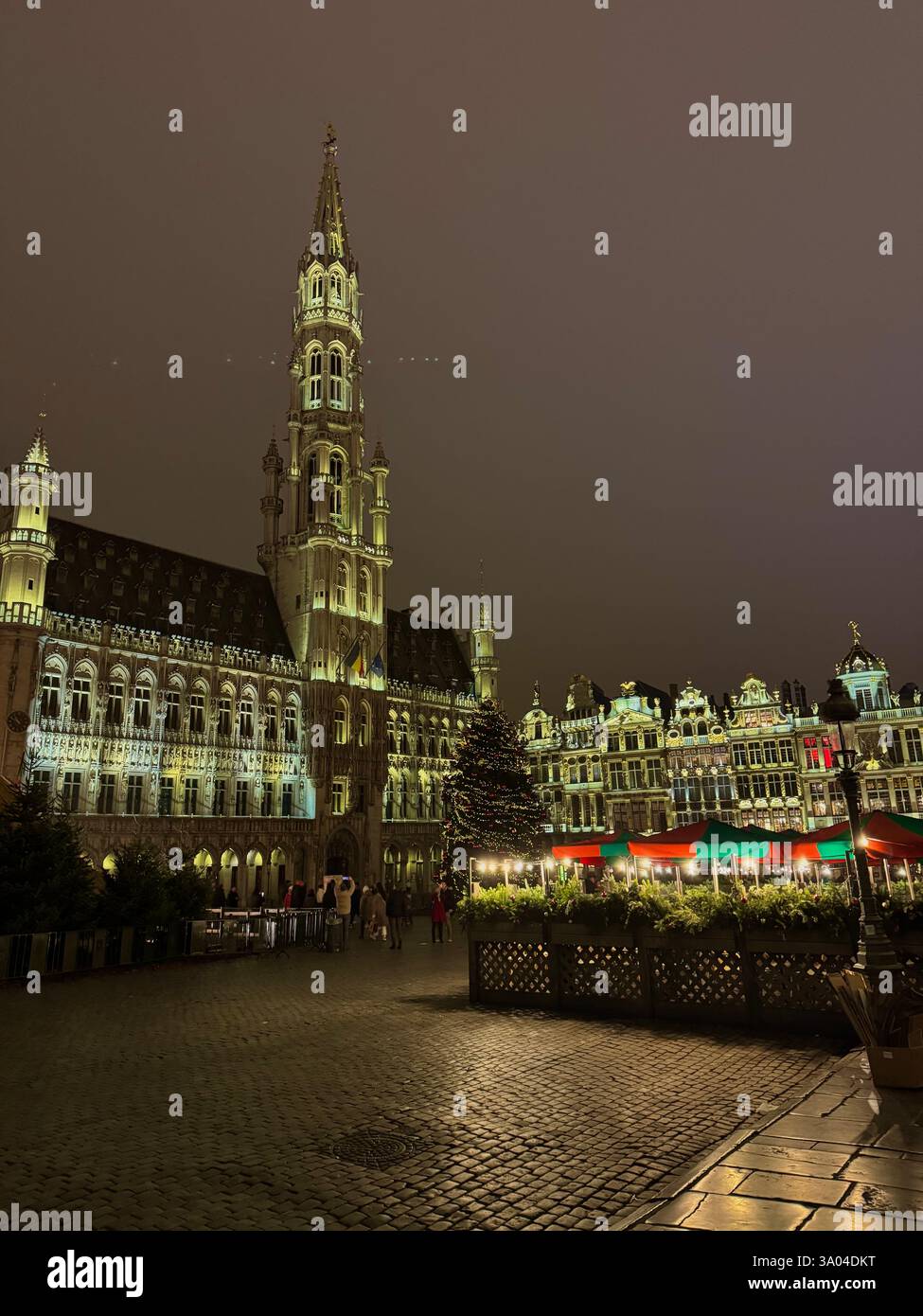 Grand Place, Bruxelles, Belgium - Smartphone Captured Stock Image