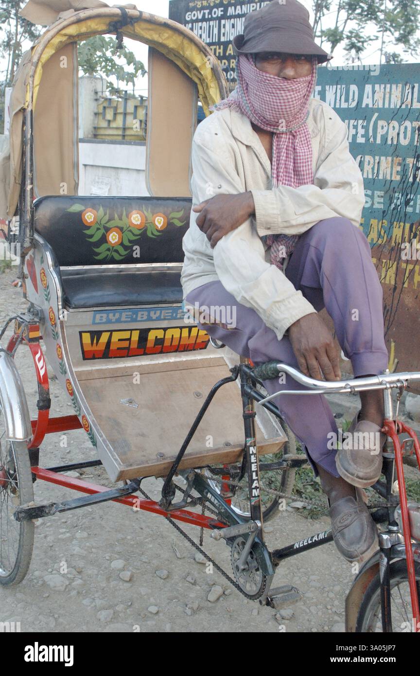 India motor cycle rickshaws hi-res stock photography and images - Alamy