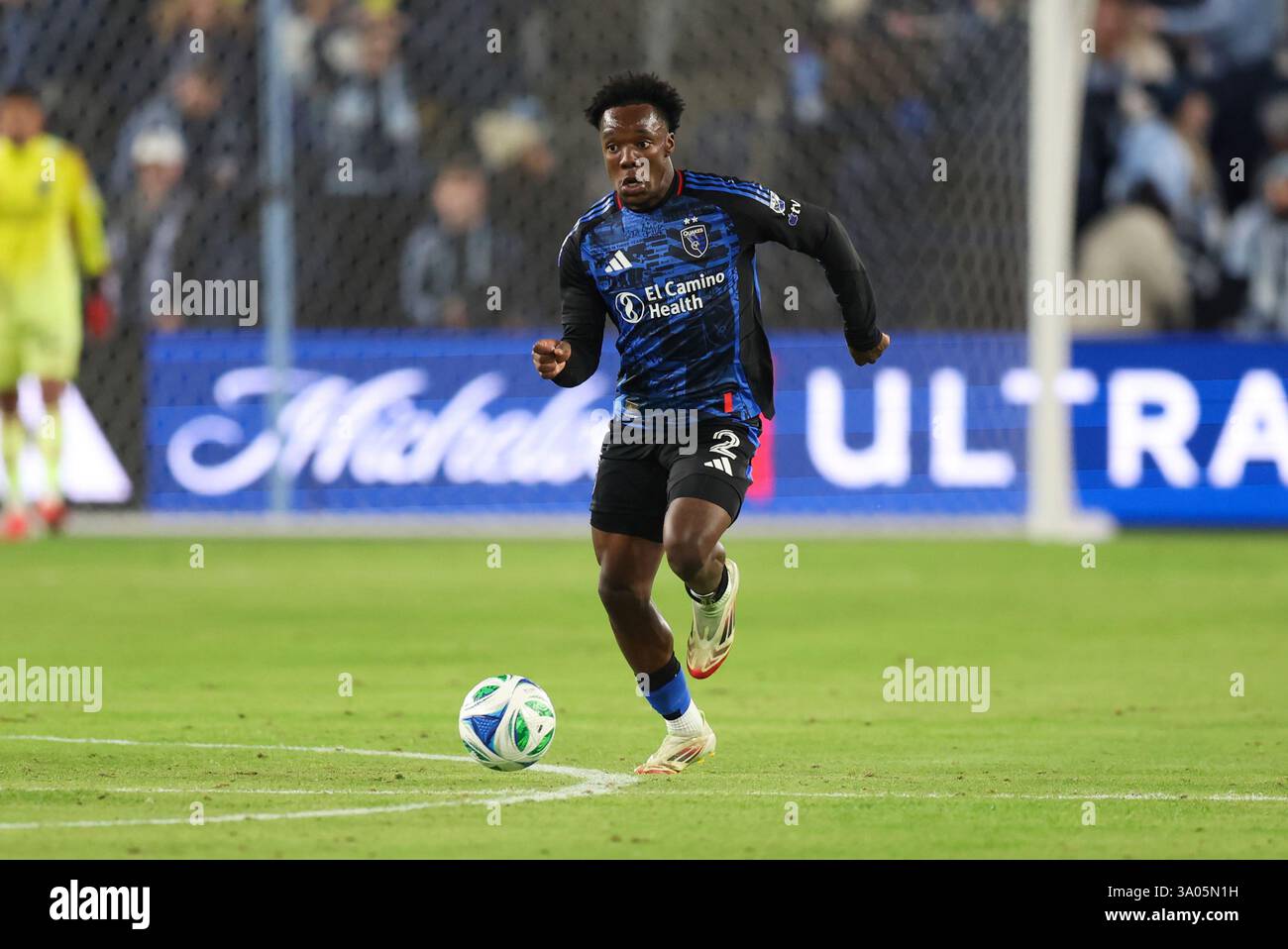 KANSAS CITY, KS - MARCH 01: Jamar Ricketts #2 of the San Jose