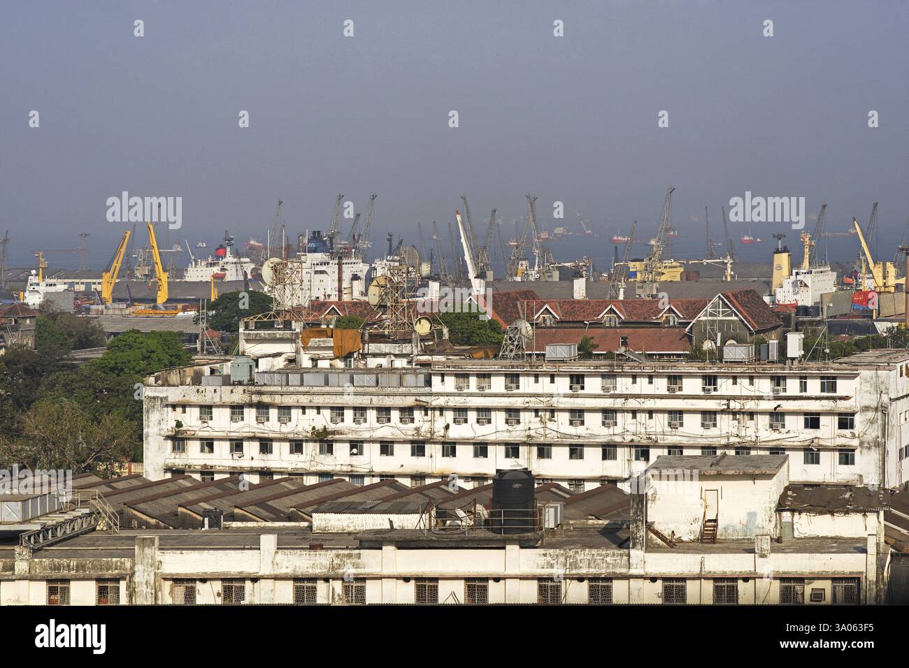 Transport, Bombay port BPT, Bombay Mumbai, Maharashtra, India, Asia Stock Photo