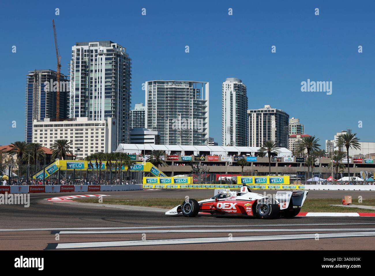 ST. PETERSBURG, FL - MARCH 02: IndyCar driver Scott McLaughlin (3 ...