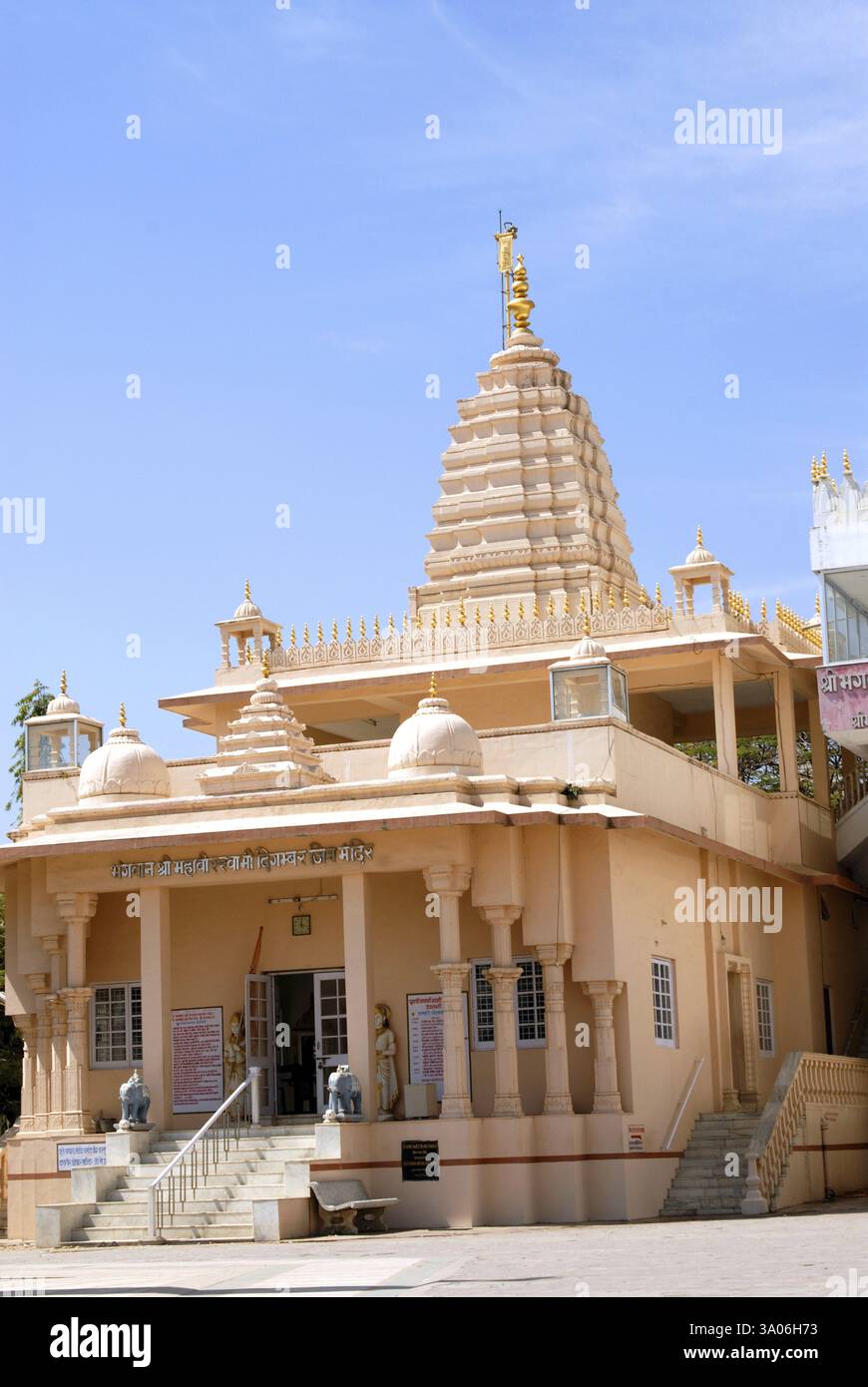 Bhagwan Shri Mahavir Swami Digamber Mandir Jain Derasa Temple Devlali 