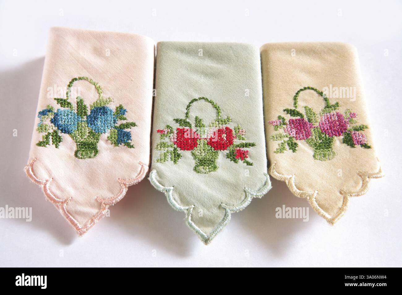 Handkerchief embroidery hi-res stock photography and images