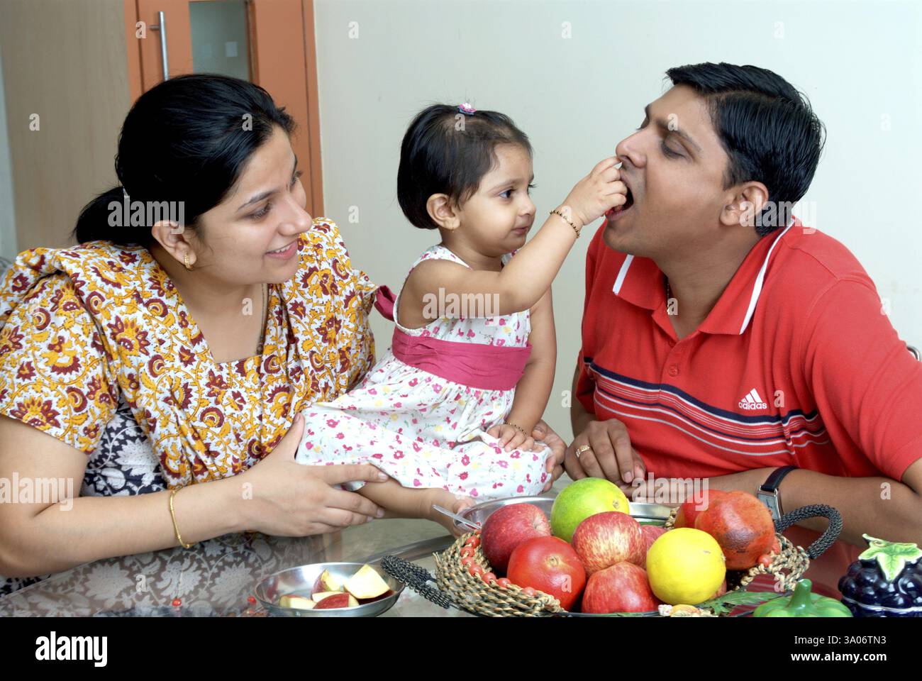 Indian food family hi-res stock photography and images - Alamy