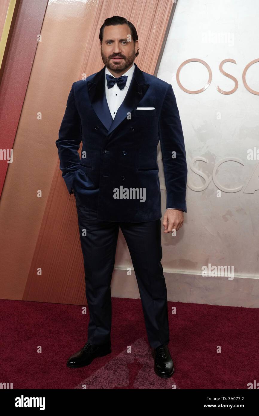 Edgar Ramirez Arrives At The Oscars On Sunday March 2 2025 At The Edgar Ramirez Arrives At The Oscars On Sunday March 2 2025 At The Dolby Theatre In Los Angeles Photo By Jordan Straussinvisionap 3A077J2