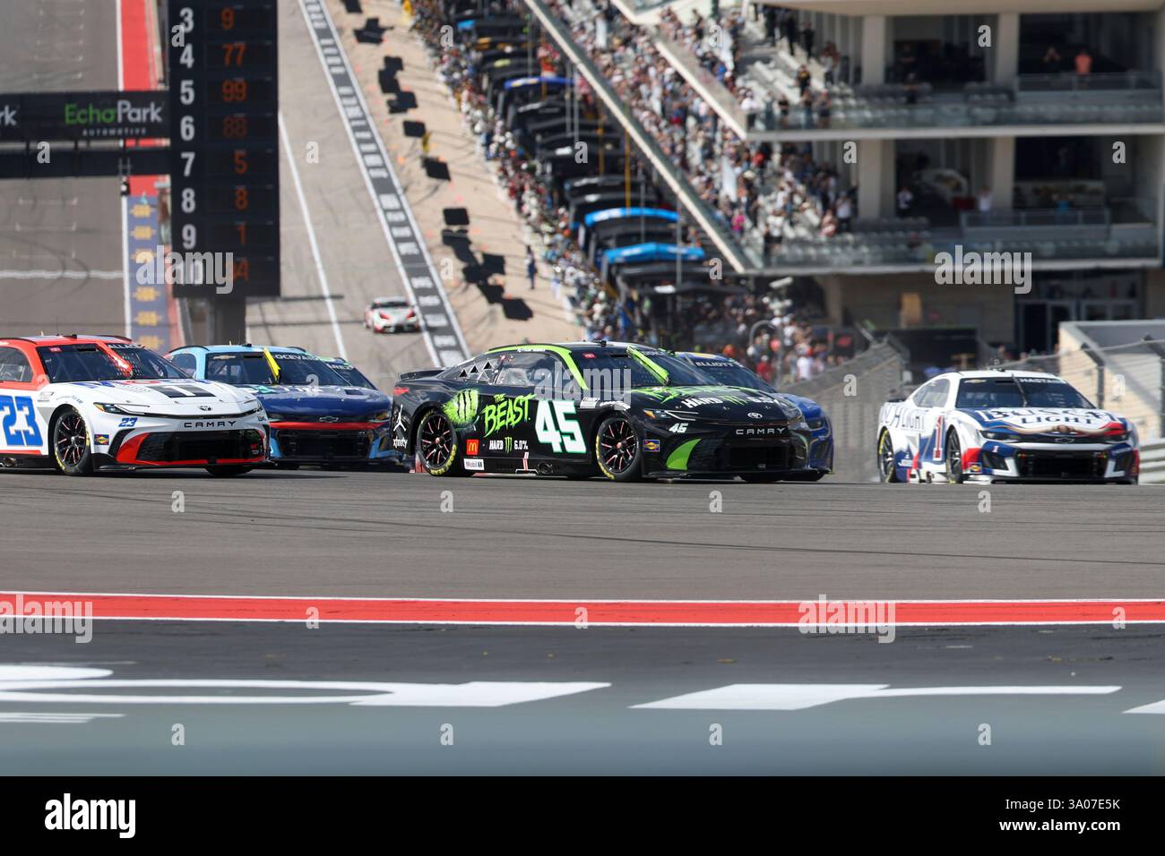 AUSTIN, TX - MARCH 02: Tyler Reddick (#45 23XI Racing The Beast Toyota ...