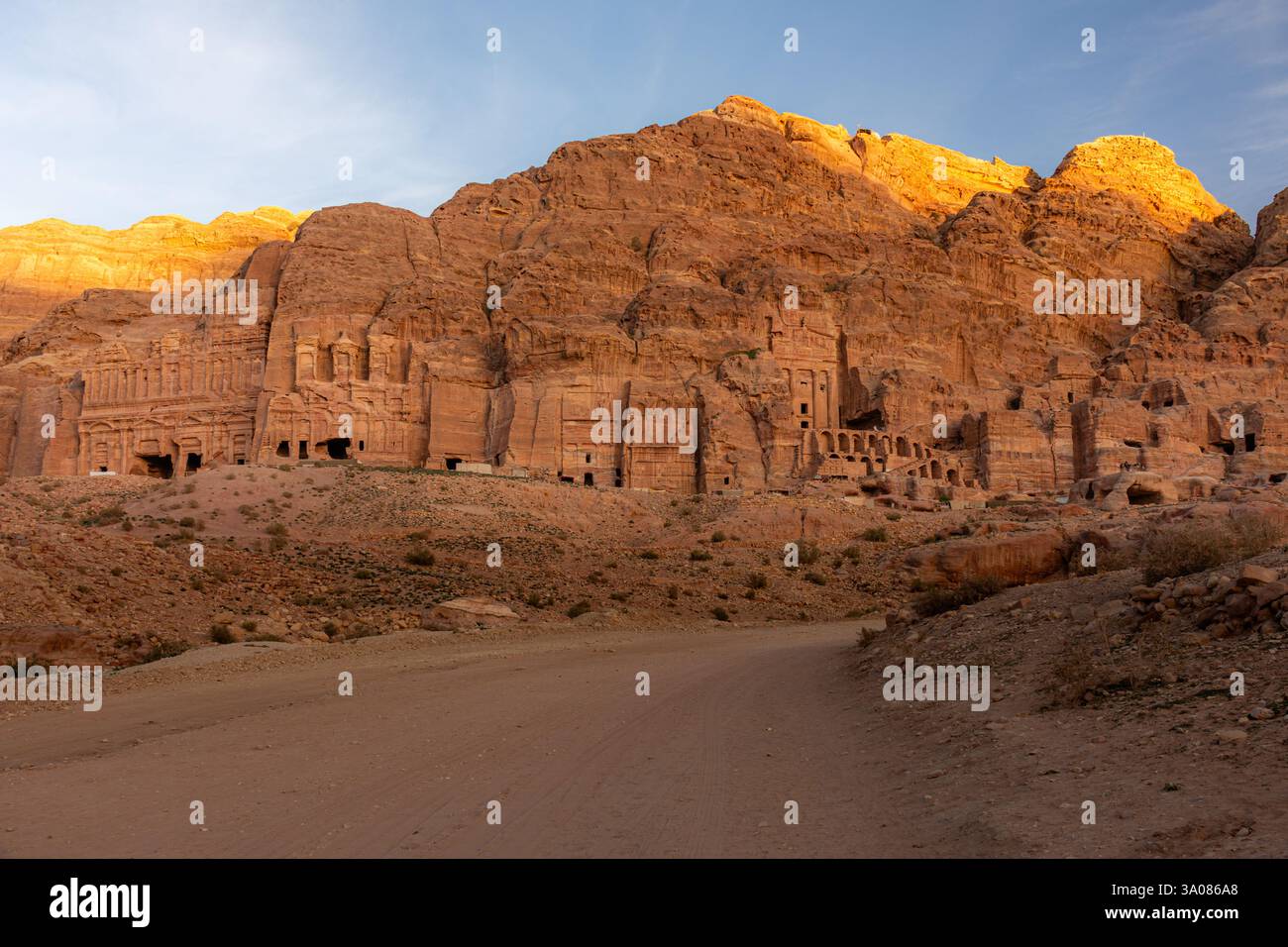 Several rock tombs, Palace tomb, Royal tombs and Corinthian tomb at ...