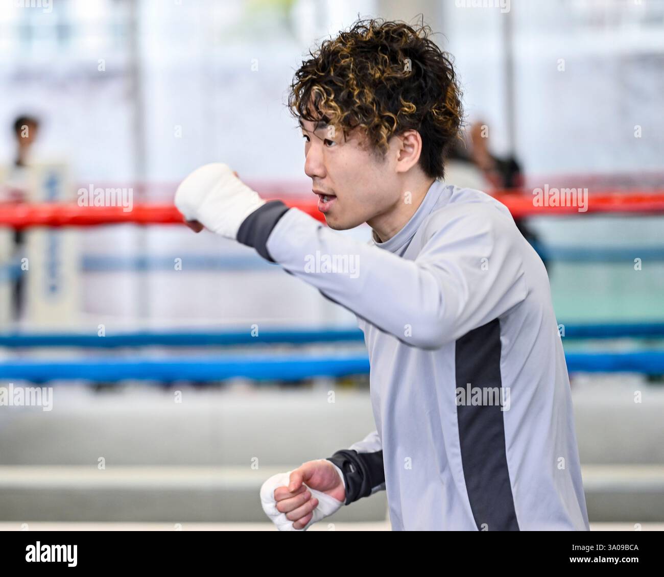 TOKYO, Japan - WBC flyweight champion Daisuke Naito celebrates