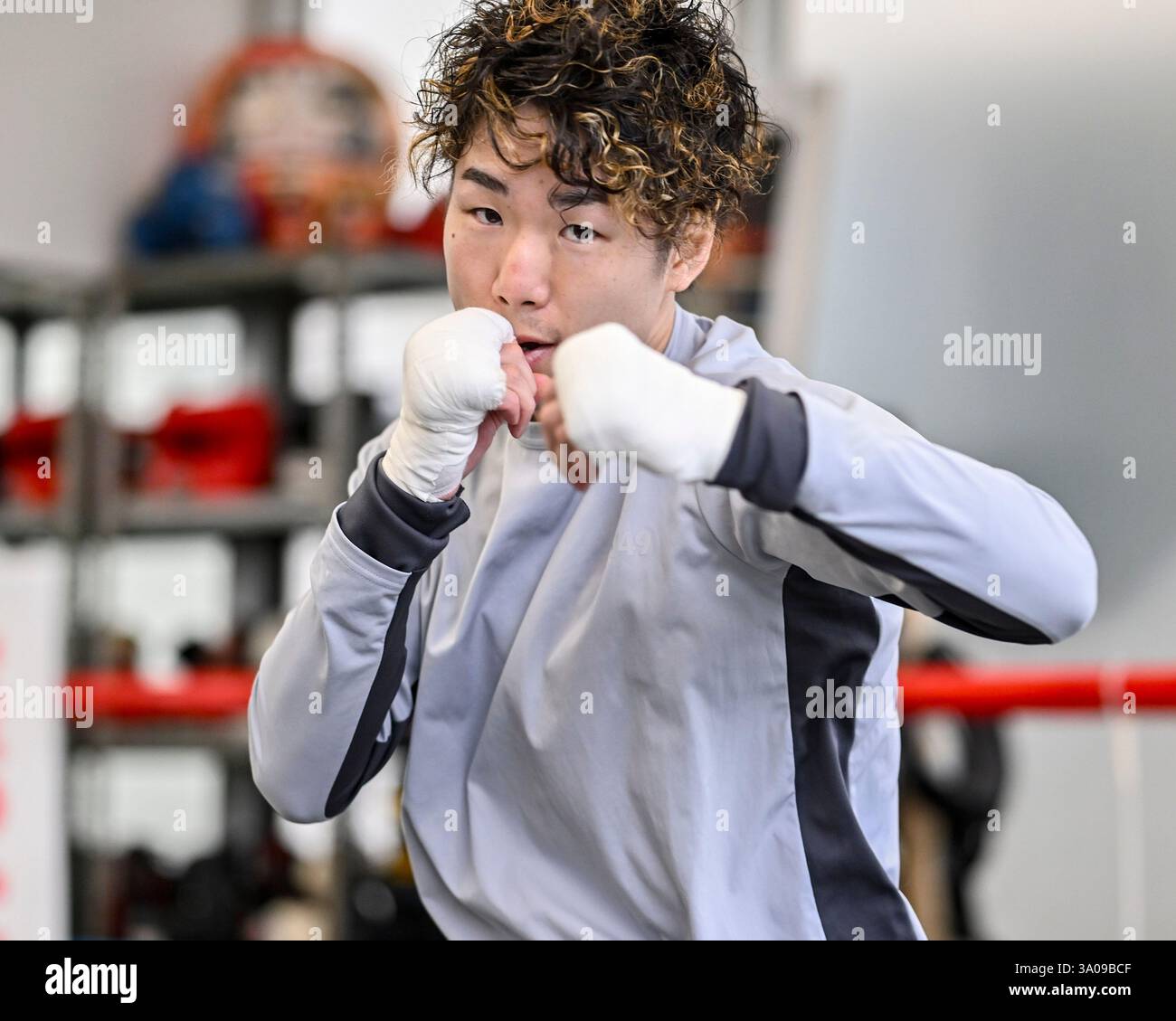 TOKYO, Japan - WBC flyweight champion Daisuke Naito celebrates