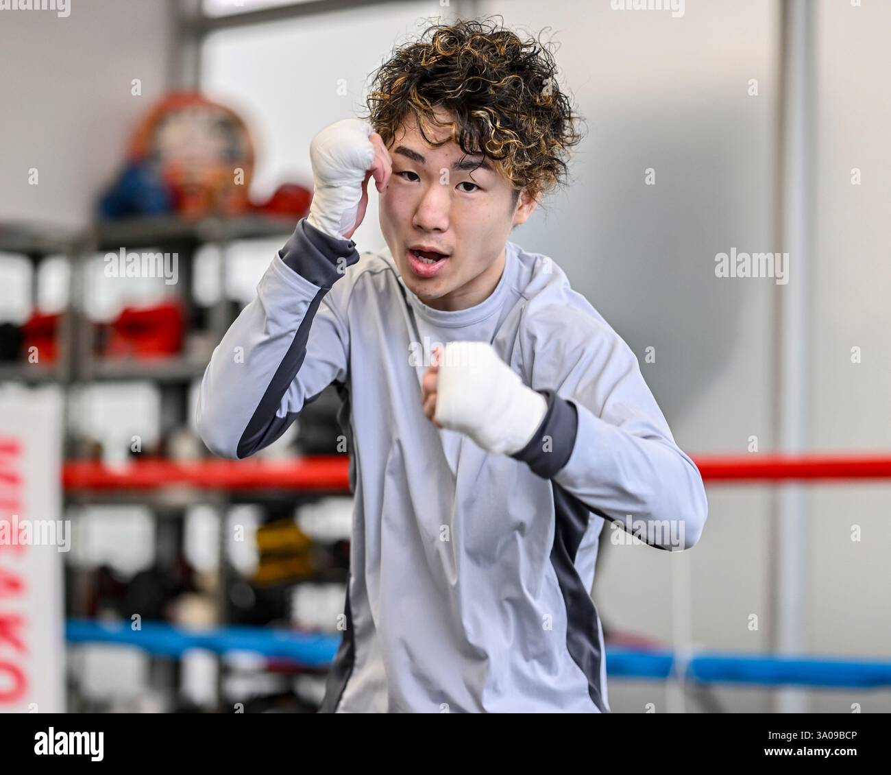 TOKYO, Japan - WBC flyweight champion Daisuke Naito celebrates