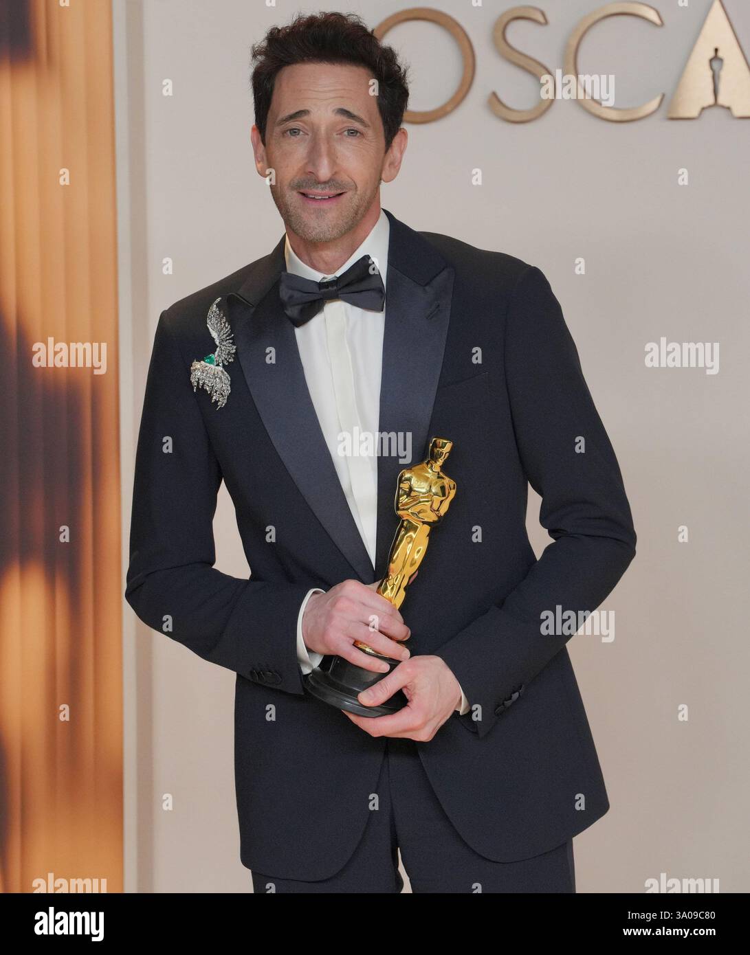Los Angeles, USA. 02nd Mar, 2025. Adrien Brody, winner of the Best ...