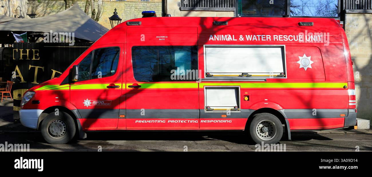 Animal and Water Rescue Unit vehicle at a training exercise on the ...
