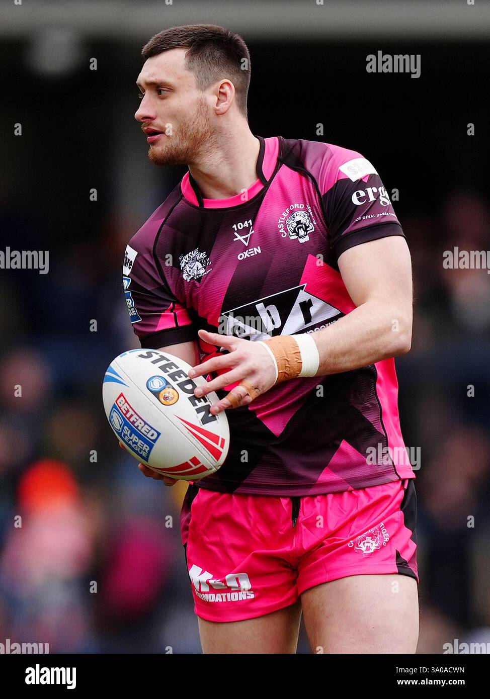 Castleford Tigers' Sam Wood during the Betfred Super League match at ...