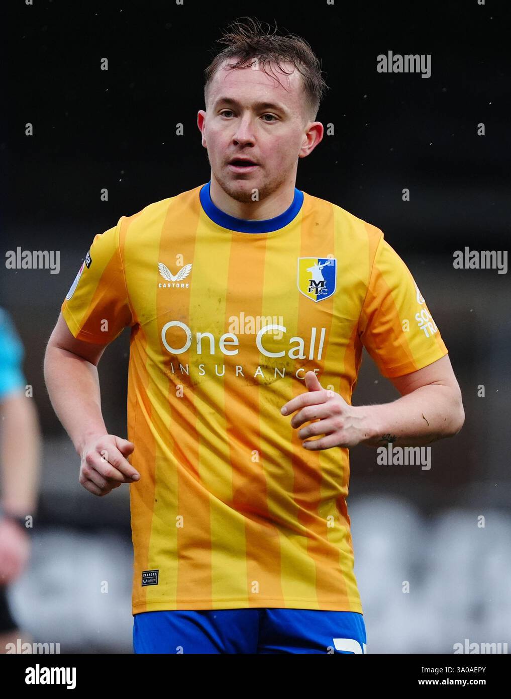 Mansfield Town's Louis Reed during the Sky Bet League One match at the ...