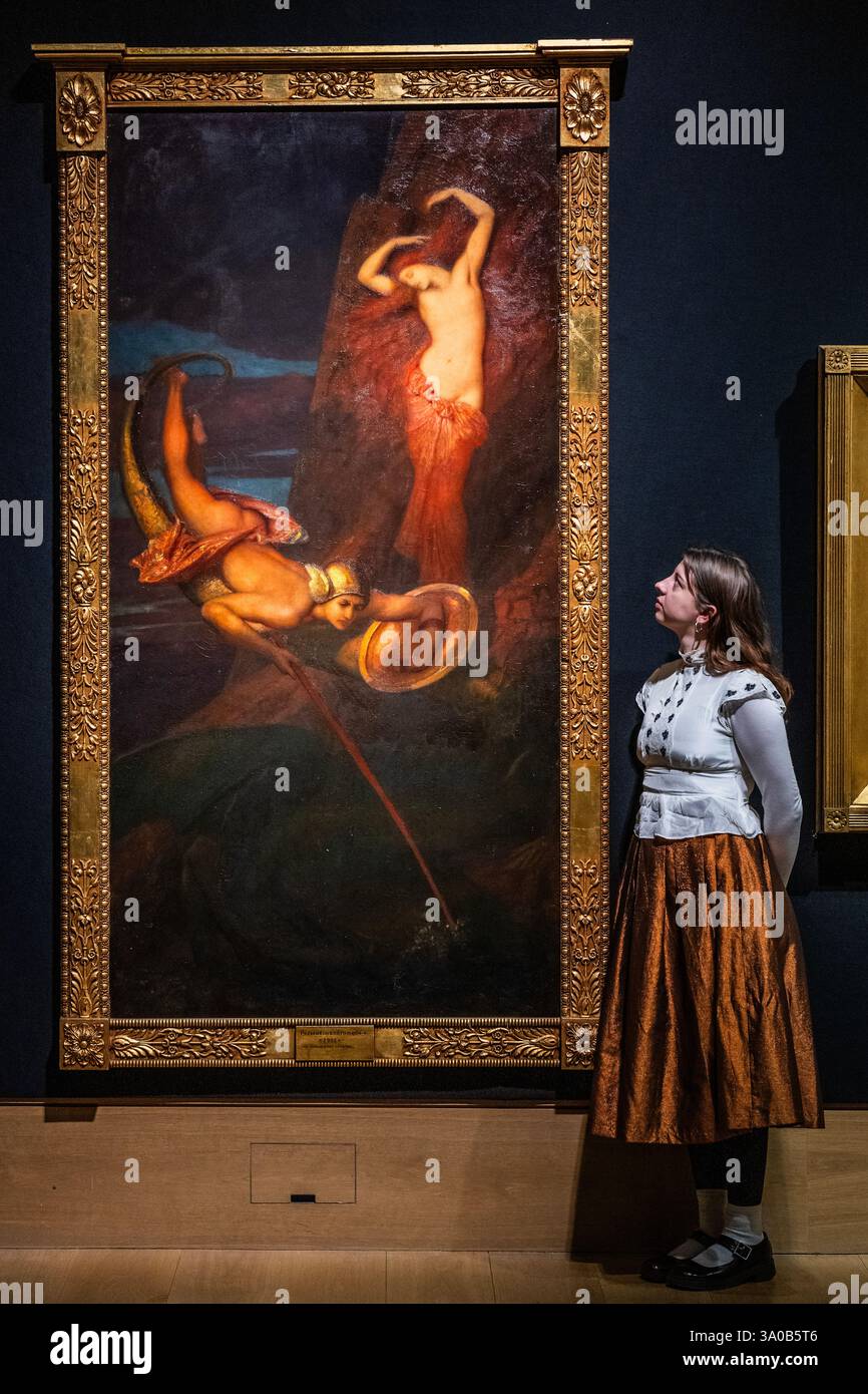 London, UK. 3rd Mar, 2025. Perseus and Andromeda by Sir William Blake ...