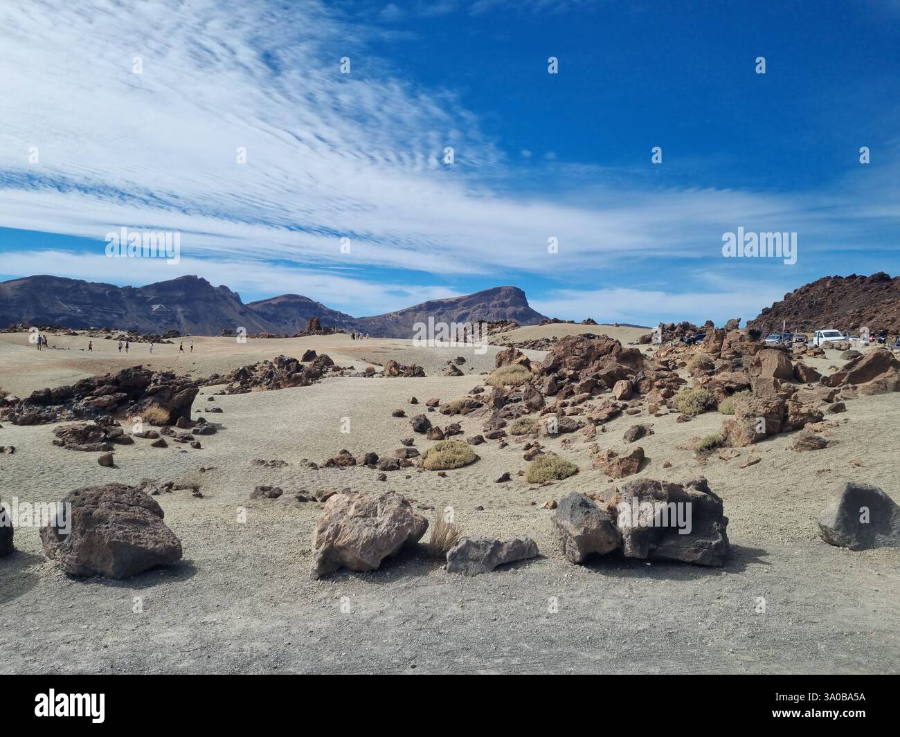 teide rocks - Smartphone Captured Stock Image