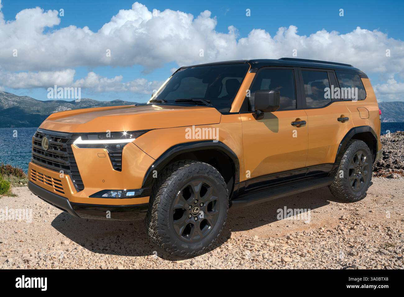 2025 Lexus GX - Luxury SUV off-road Stock Photo - Alamy