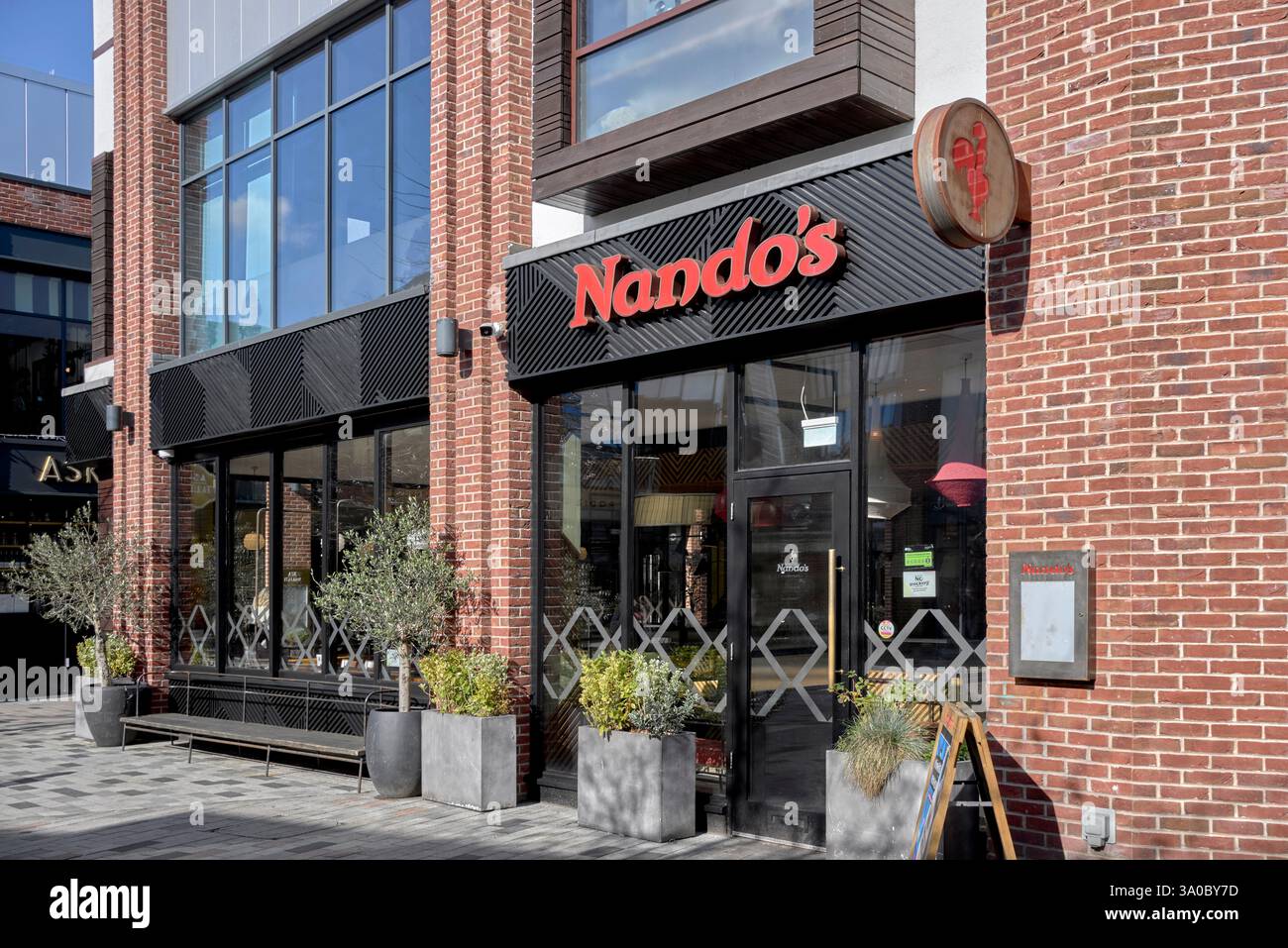 Nando's, restaurant, Stratford upon Avon, England, UK Stock Photo - Alamy