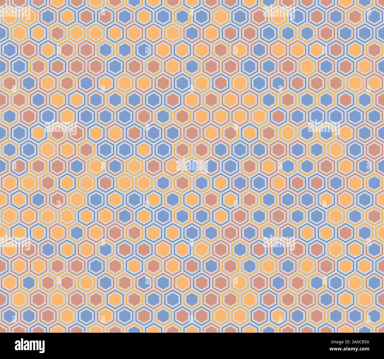 Hexagonal pattern background. Hexagon mosaic background with inner ...