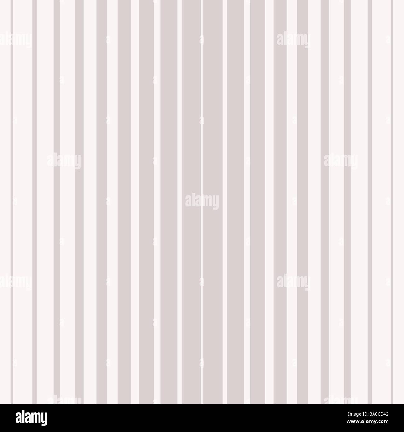 Vector Seamless Pattern Soft Beige and White Halftone Vertical Stripes Pattern Thin and Thick . Vector illustration Stock Vector