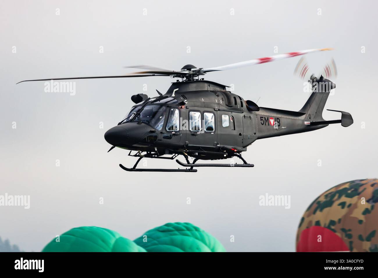 Zeltweg, Austria - September 7, 2024: Austrian Air Force AgustaWestland ...