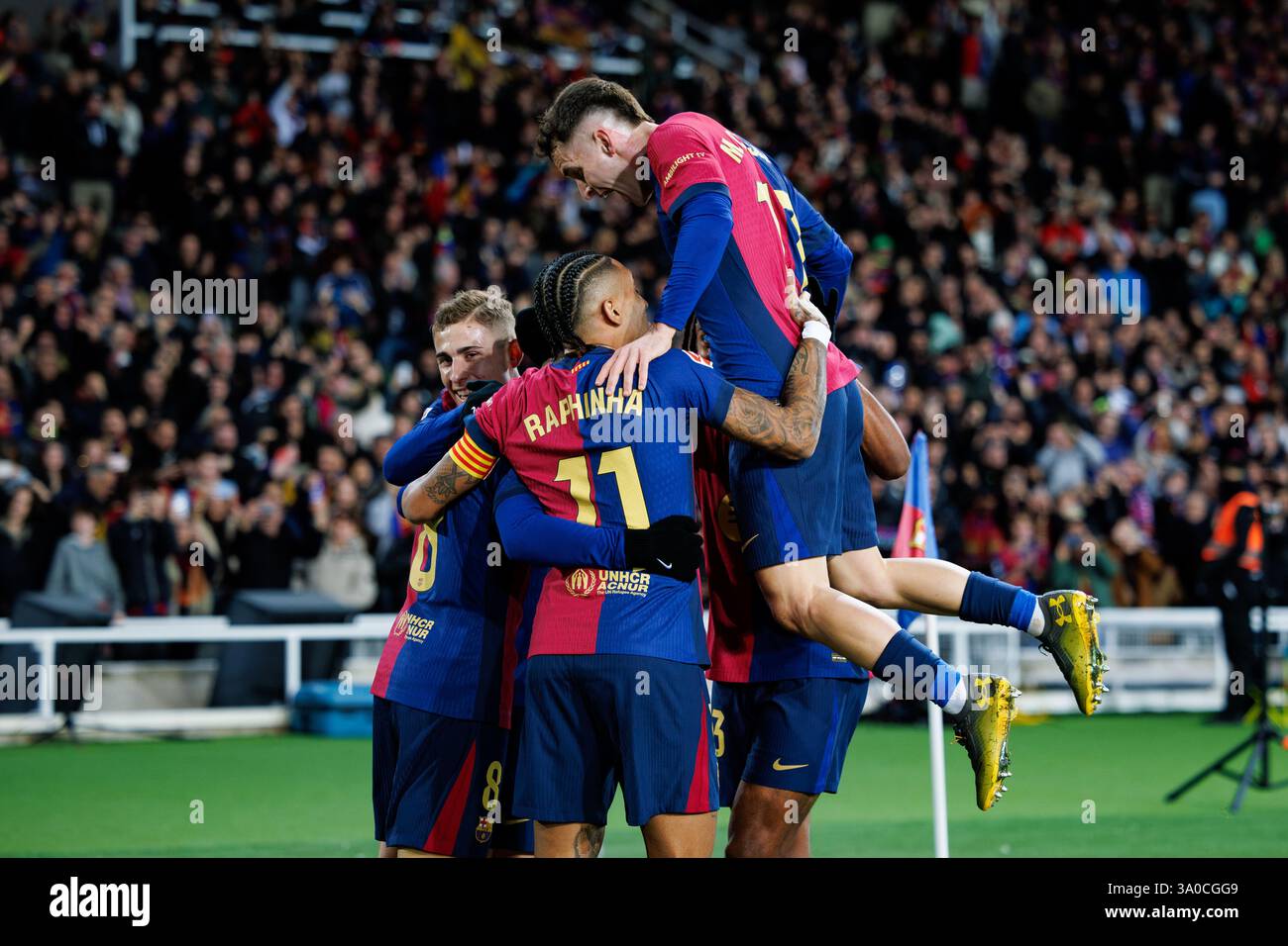 Barcelona Dominates with Goals from Brazilian, Spanish Star, and Adeyemi