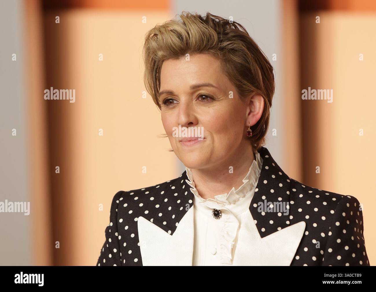 Brandi Carlile attends the 2025 Vanity Fair Oscar Party at Wallis