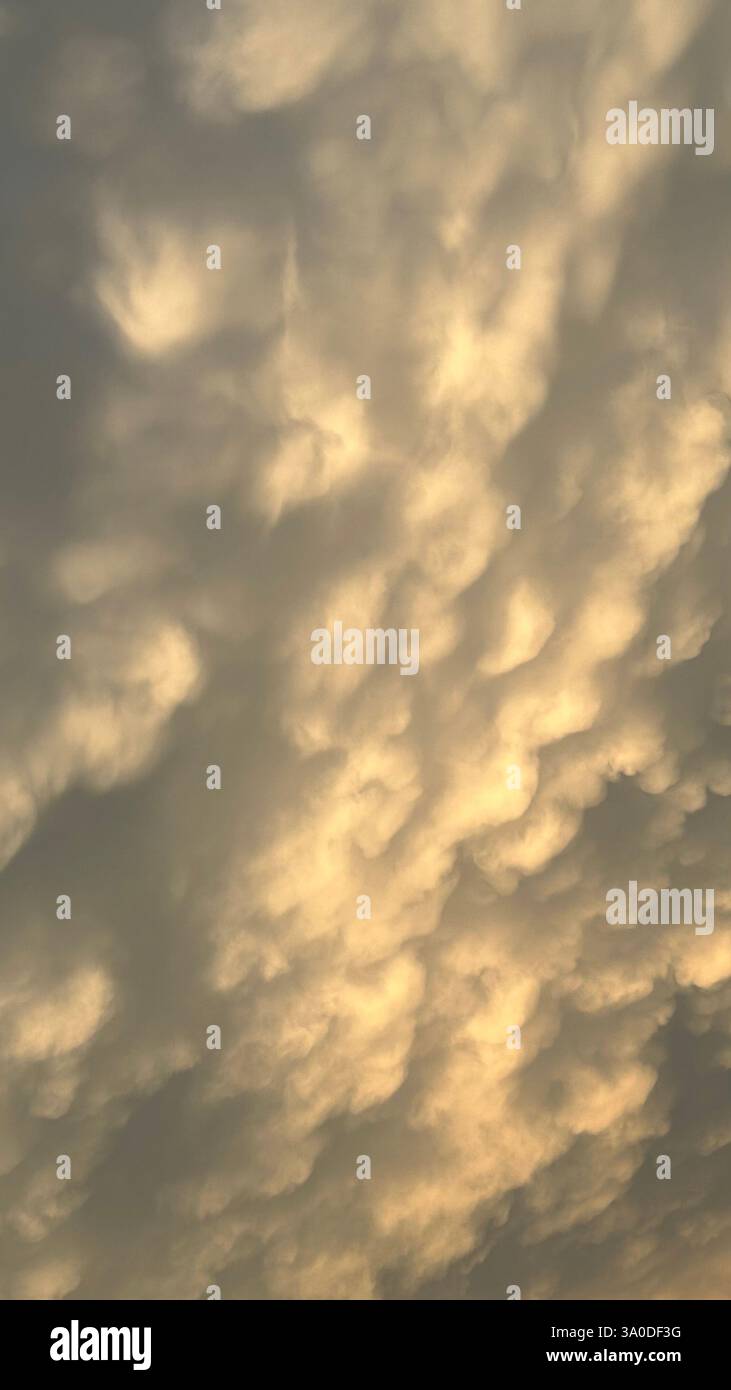 cloud formation - Smartphone Captured Stock Image