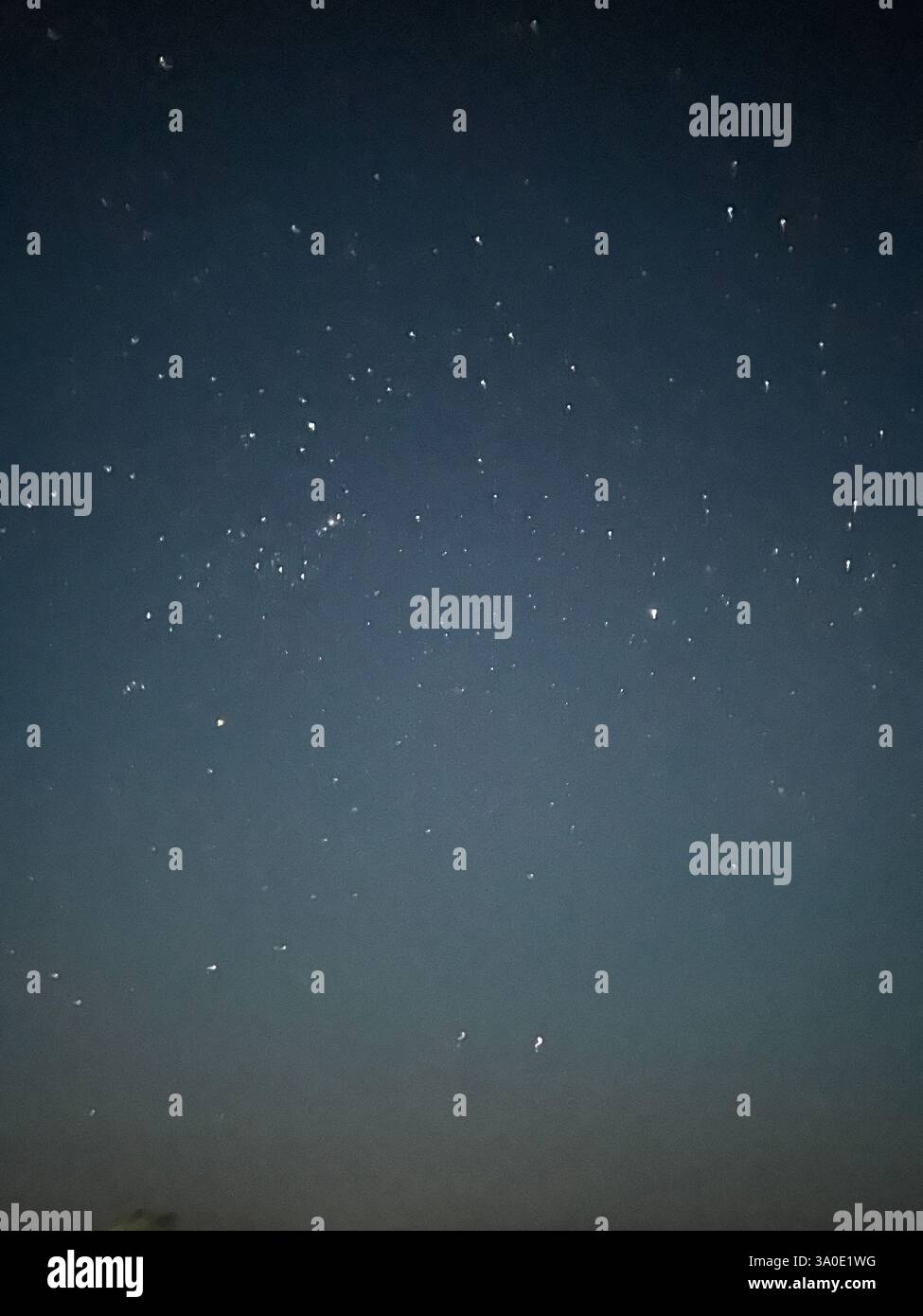 starry ngiht - Smartphone Captured Stock Image