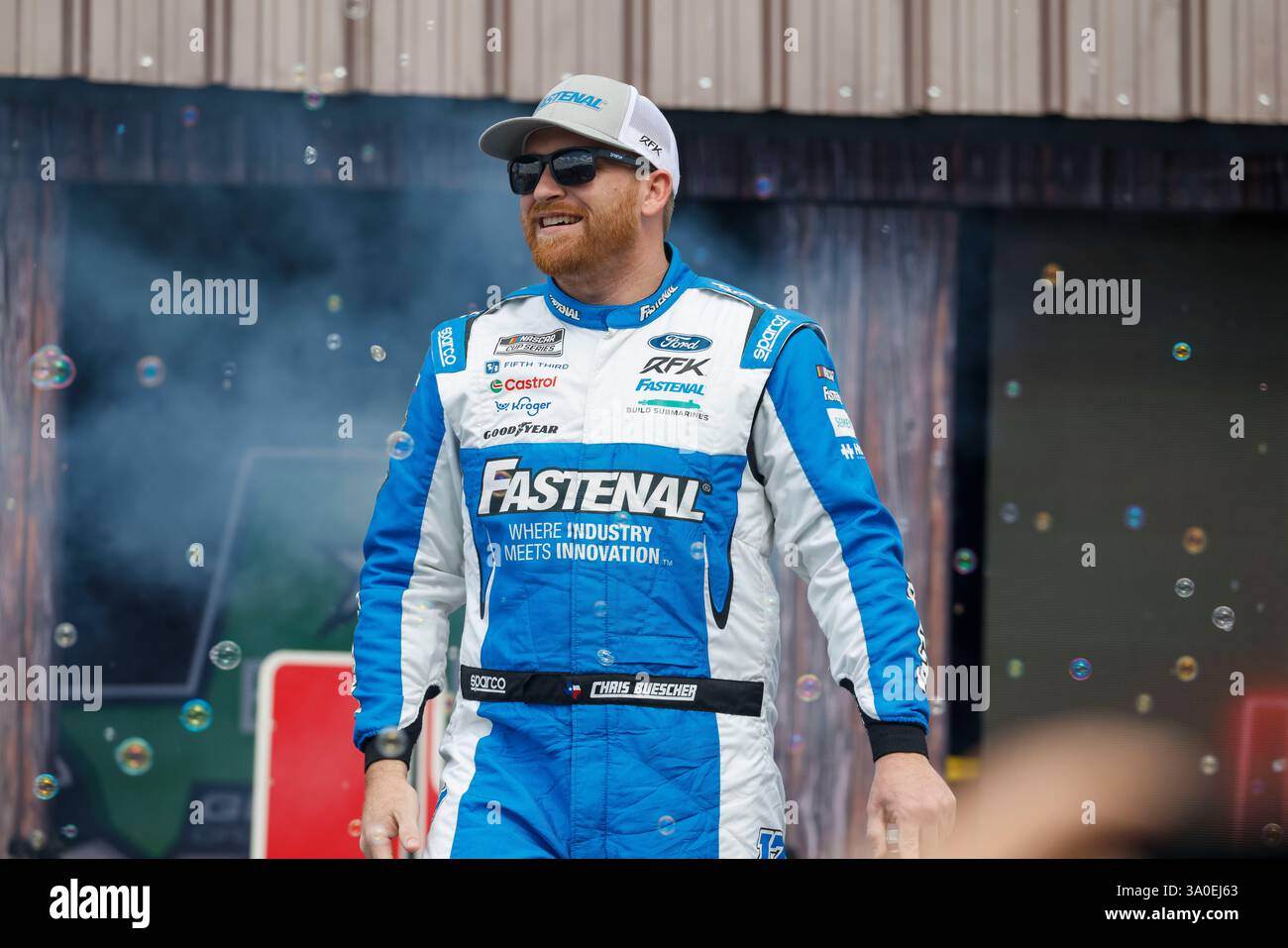 AUSTIN, TX - MARCH 02: Chris Buescher (#17 RFK Racing Fastenal Ford ...