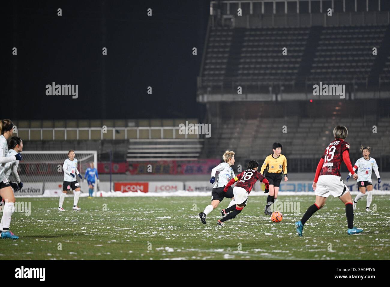 General view, Kumiko Matsuo (Referee), MARCH 3, 2025 - Football ...