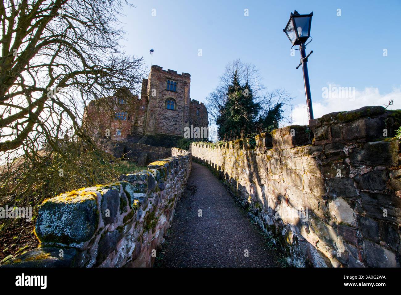 Pictured Tamworth Castle in the Spring Tamworth Castle a Grade I