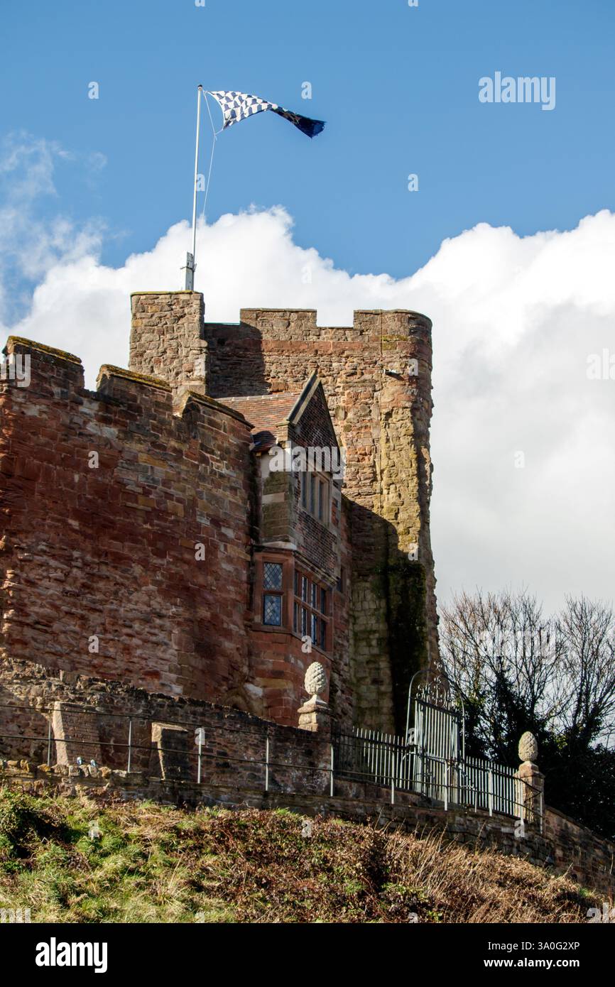 Pictured Tamworth Castle in the Spring Tamworth Castle a Grade I