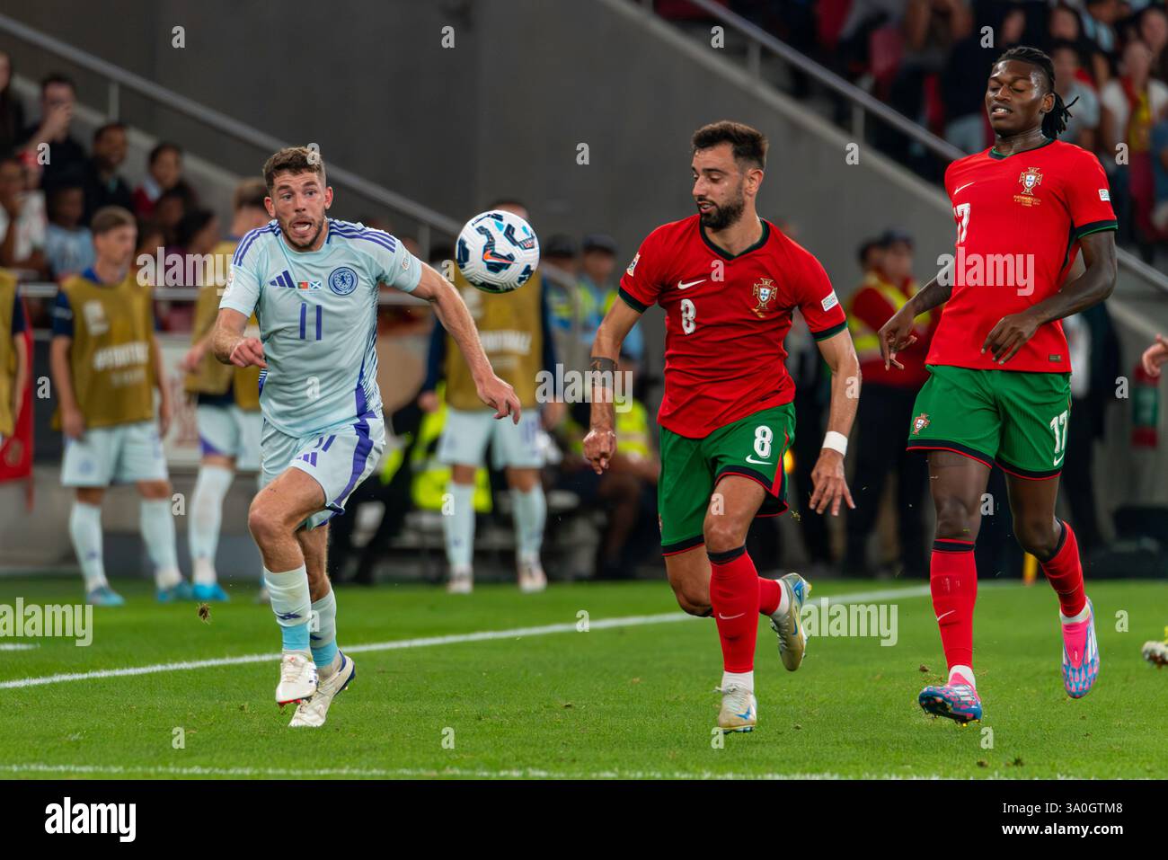 UEFA Nations League Portugal Vs Escocia - Lisbon Stock Photo - Alamy