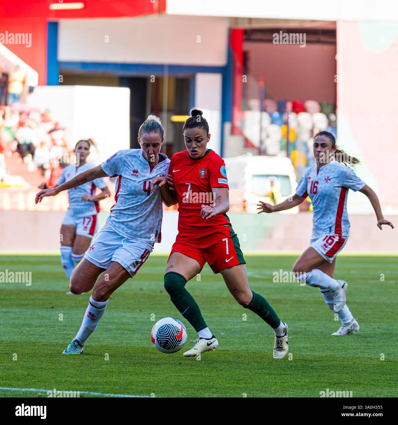 UEFA Women's Nations League Portugal Vs Malta Stock Photo - Alamy