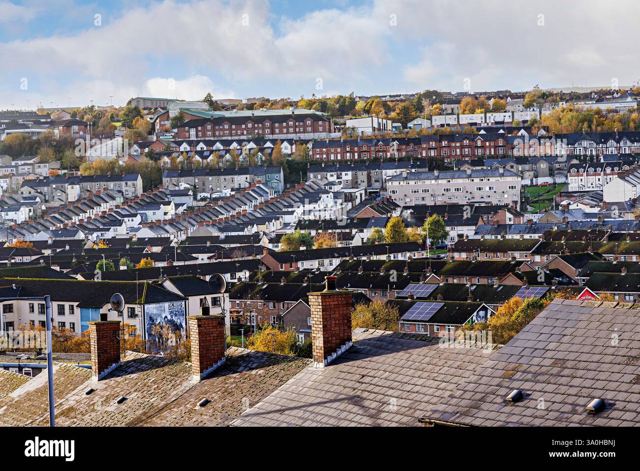 Bogside, Derry Londonderry, Ireland Stock Photo