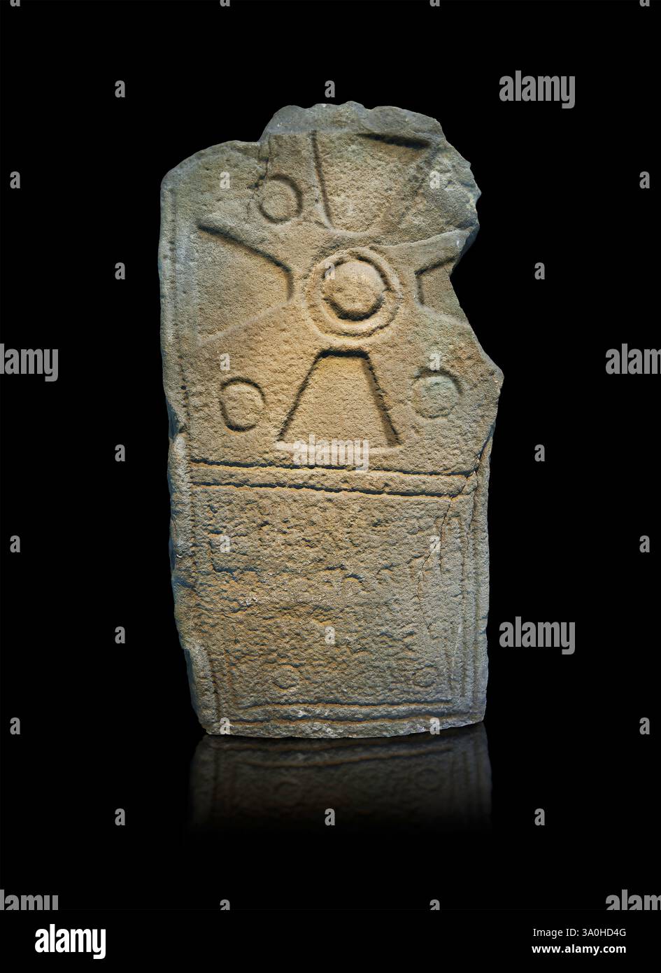 Celtic Christian Cart-wheel Cross (no 8) known as the 'pannelled cart ...