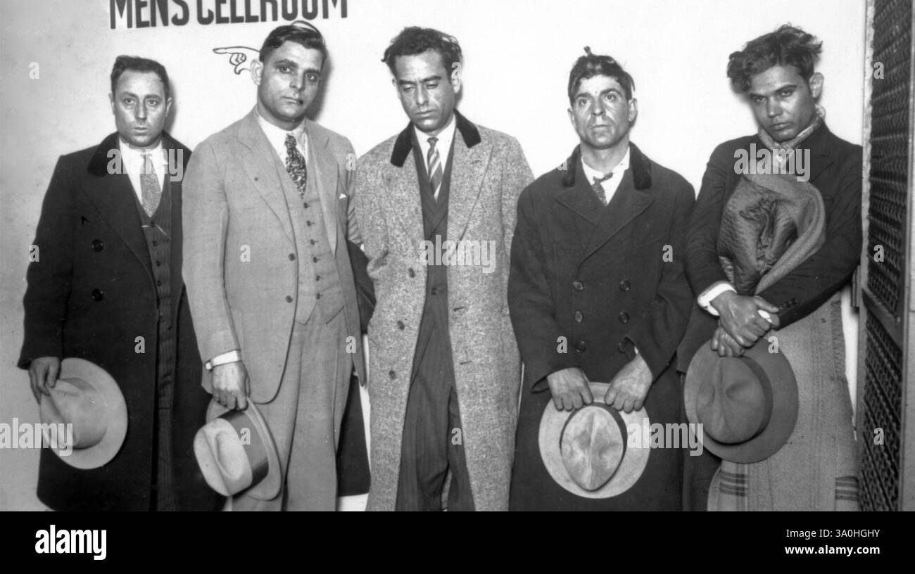 Mobsters Black and White Stock Photos & Images - Alamy