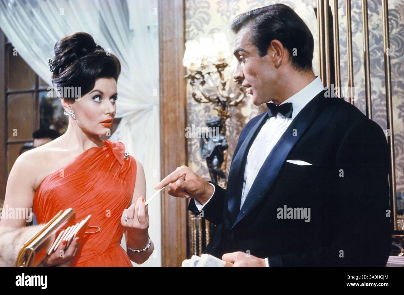 DR.NO 1962 Eon/United Artists film with Sean Connery as James Bond and ...