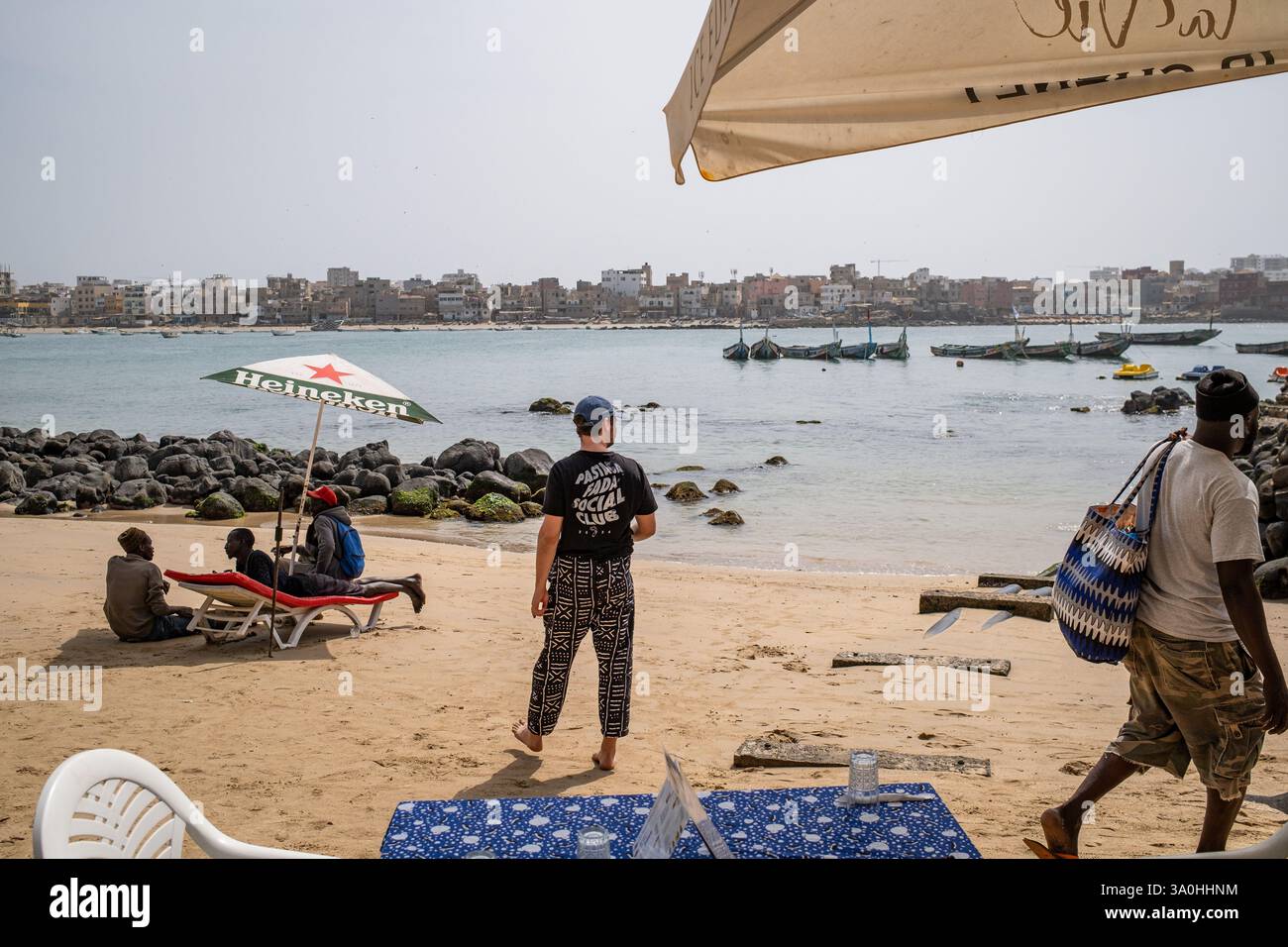 A beach on Ngor Island in Dakar, Senegal, February 12, 2025. - 12/02