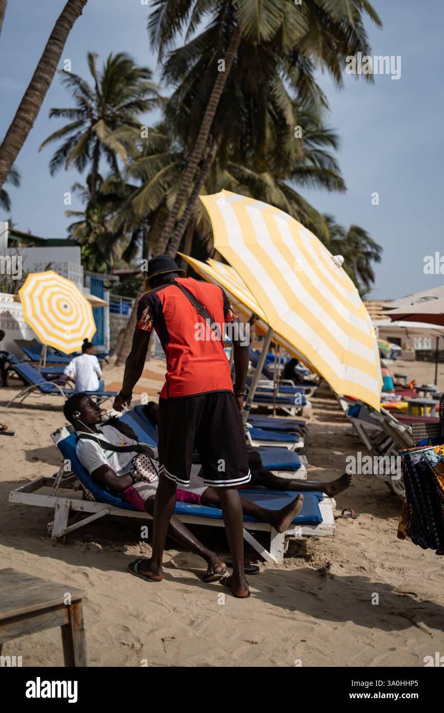 Beach on Ngor Island in Dakar, Senegal, February 12, 2025. - 12/02/2025