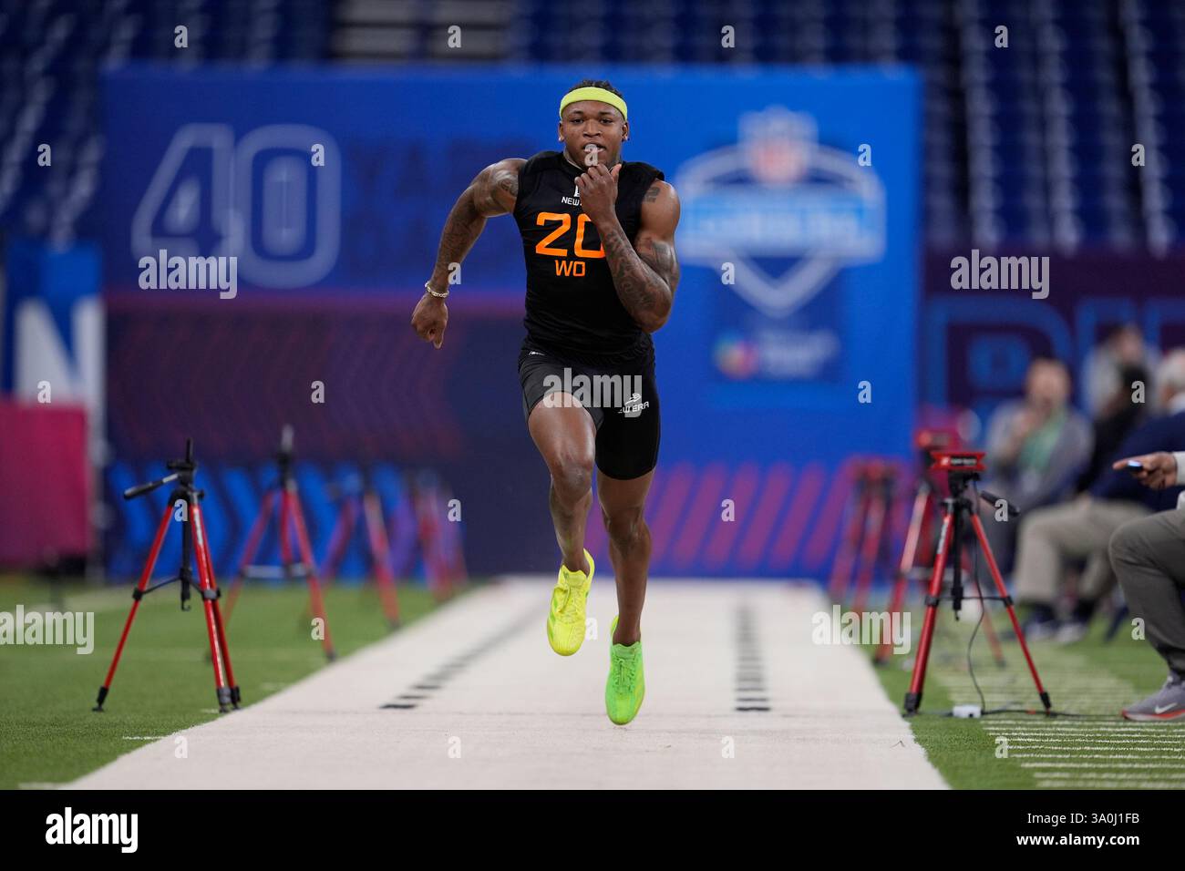Colorado Wide Receiver Jimmy Horn Jr Runs The 40 Yard Dash At The NFL Colorado Wide Receiver Jimmy Horn Jr Runs The 40 Yard Dash At The Nfl Football Scouting Combine In Indianapolis Saturday March 1 2025 Ap Photogeorge Walker Iv 3A0J1FB