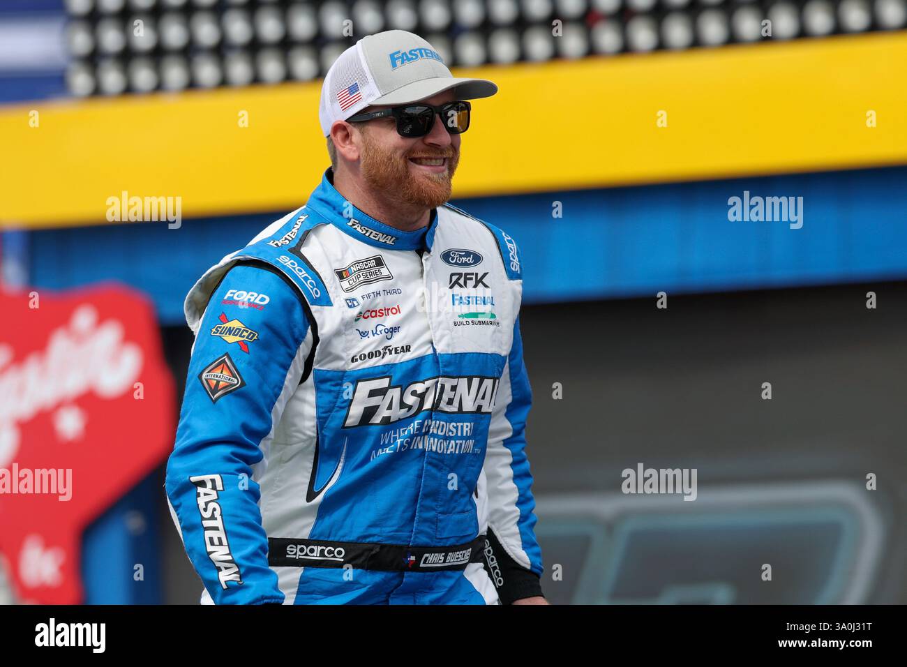 AUSTIN, TX - MARCH 02: Chris Buescher (#17 RFK Racing Fastenal Ford ...