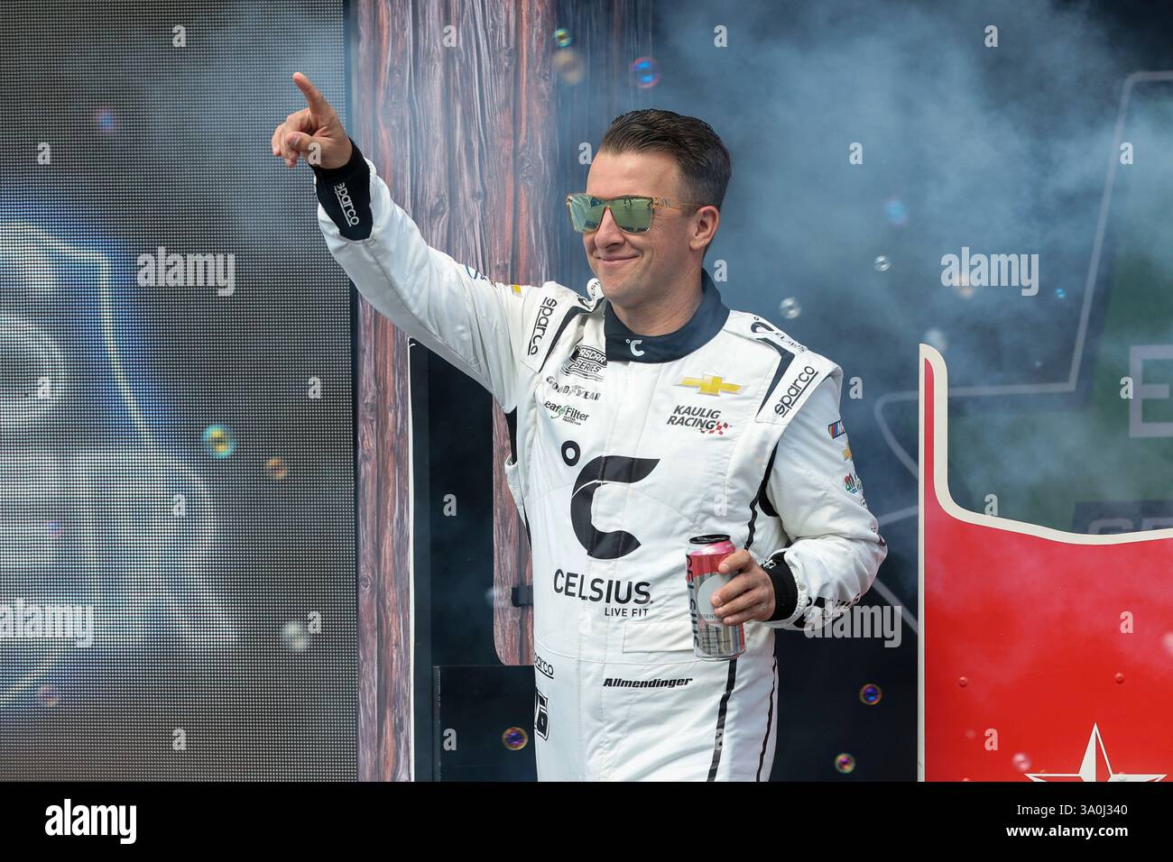 AUSTIN, TX - MARCH 02: AJ Allmendinger (#16 Kaulig Racing Celsius ...